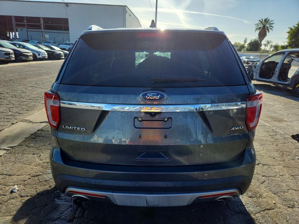 2017 Ford Explorer VIN 1FM5K8F89HGD99968 COPART salvage auction — FRONT END, Ca - Certificate Of Title, sold $1,650 on 2026-09-01 (photo 6)