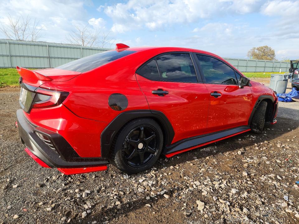 2022 Subaru Wrx VIN JF1VBAA62N9017786 COPART salvage auction — FRONT END, Salvage Title, sold $425 on 2026-07-28 (photo 3)