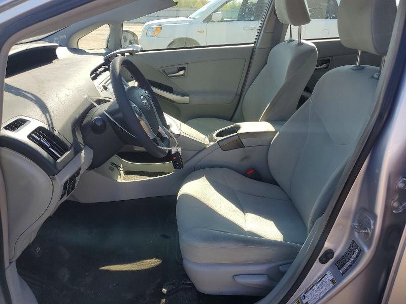 2014 Toyota Prius VIN JTDKN3DUXE1790644 COPART salvage auction — FRONT END, Md - Cert Of Salvage > 75% Damage, sold $225 on 2026-07-22 (photo 7)