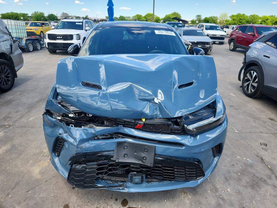 2024 Dodge Hornet VIN ZACPDFDW1R3A22351 COPART salvage auction — FRONT END, Tx - Salvage Vehicle Title, sold $4,400 on 2026-07-09 (photo 5)