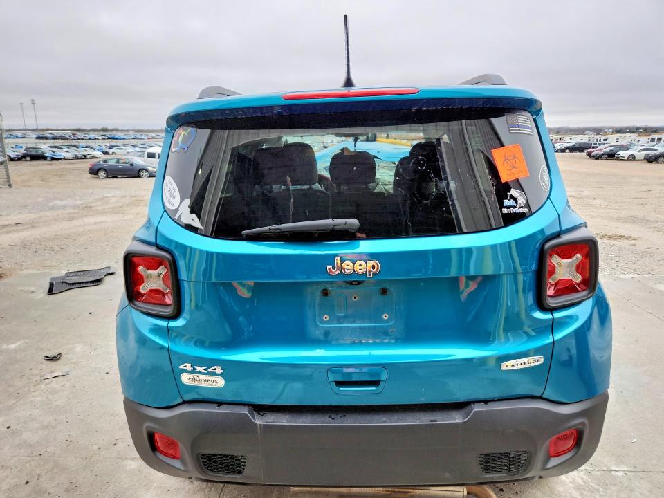 2022 Jeep Renegade VIN ZACNJDB10NPN72233 COPART salvage auction — FRONT END, Ne - Cert Of Title-Salvage, sold $550 on 2026-08-04 (photo 6)