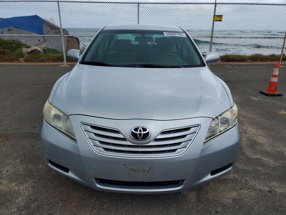 2007 Toyota Camry VIN JTNBE46K573063285 COPART salvage auction — FRONT END, Hi - Certificate Of Salvage, sold $50 on 2026-07-27 (photo 5)