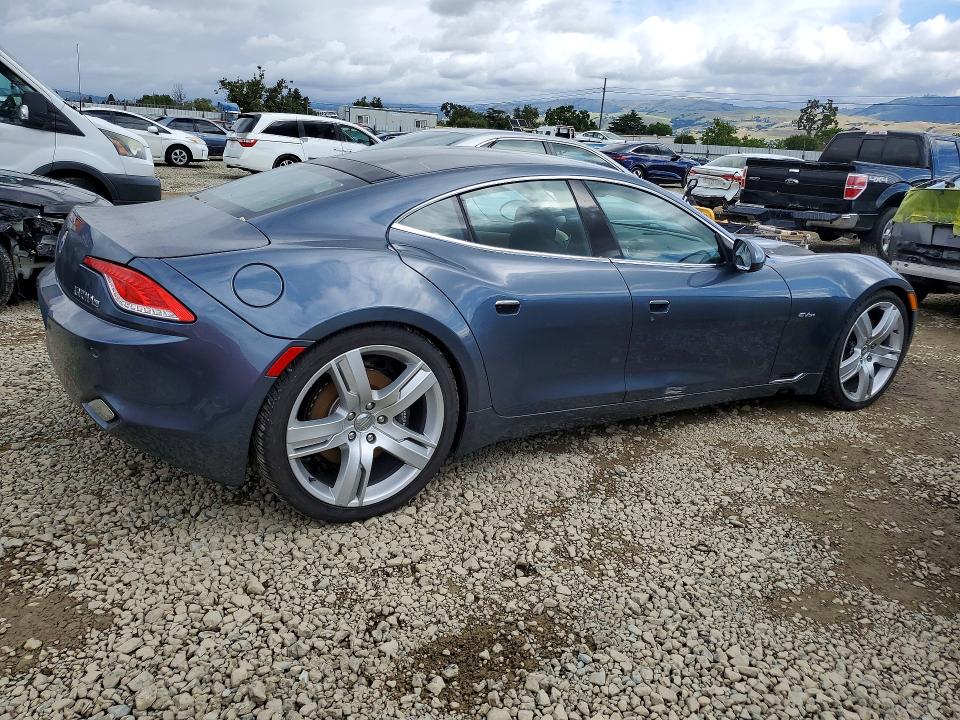 2012 Fisker Karma VIN YH4K14AA8CA000868 COPART salvage auction — MINOR DENT/SCRATCHES, Salvage Title, sold $400 on 2026-07-30 (photo 3)