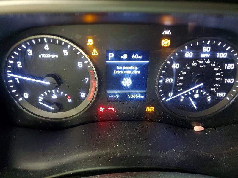 2019 Hyundai Tucson VIN KM8J23A49KU888384 COPART salvage auction — FRONT END, Il - Salvage Certificate, sold $1,500 on 2026-07-07 (photo 9)