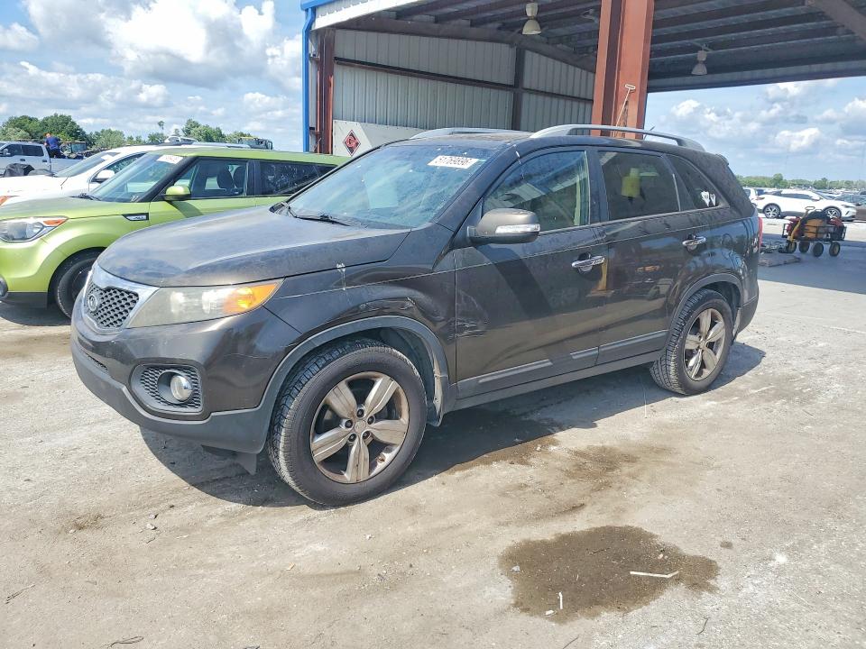 2012 Kia Sorento VIN 5XYKU4A21CG203336 COPART salvage auction — FRONT END, Salvage Title, sold $1,850 on 2026-07-17 (photo 1)