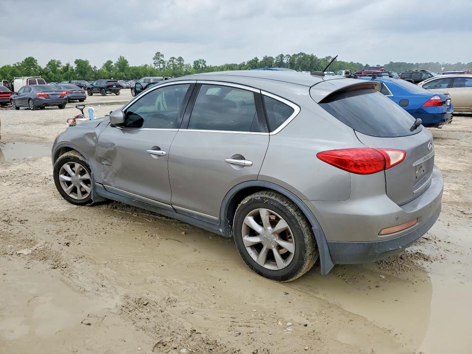 2008 Infiniti Ex VIN JNKAJ09E78M300282 COPART salvage auction — SIDE, Tx - Salvage Vehicle Title, sold $1,000 on 2026-07-17 (photo 2)