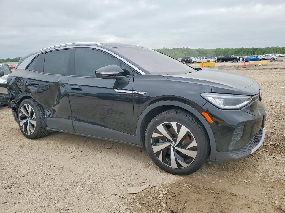 2021 Volkswagen Id.4 VIN WVGUNPE26MP057902 COPART salvage auction — SIDE, Ks - Cert Of Title-Salvage, sold $10,800 on 2026-07-16 (photo 4)