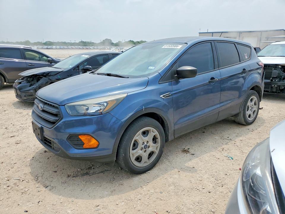 2018 Ford Escape VIN 1FMCU0F79JUB54606 COPART salvage auction — REAR END, Tx - Salvage Vehicle Title, sold $2,250 on 2026-07-09 (photo 1)
