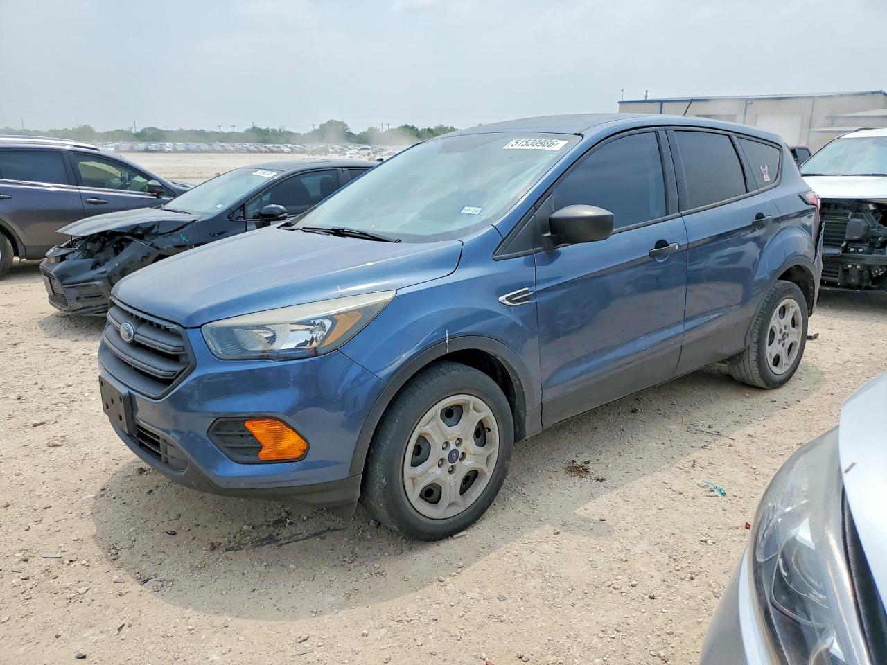 2018 Ford Escape VIN 1FMCU0F79JUB54606 COPART salvage auction — Rear End, TX - SALVAGE VEHICLE TITLE, sold $2,250 on 2026-06-25 (photo 1)