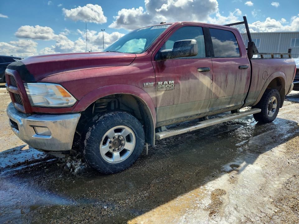 2014 Ram 2500 VIN 3C6TR5DTXEG126722 COPART salvage auction — SIDE, Ab - Bos - Salvage, sold $2,100 on 2026-07-09 (photo 1)