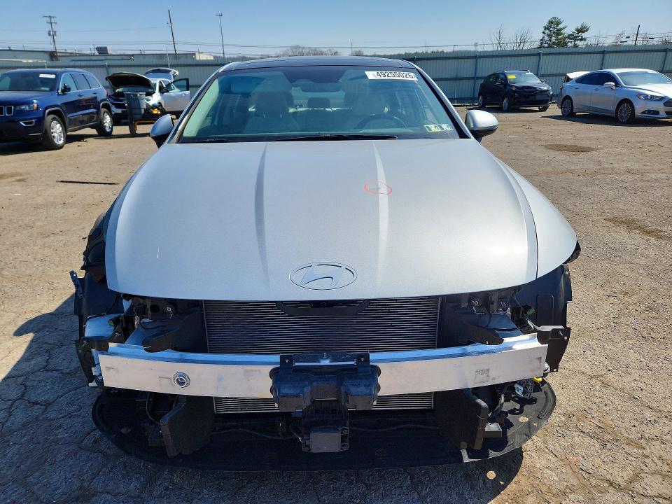 2024 Hyundai Sonata VIN KMHL14JA2RA356185 COPART salvage auction — FRONT END, Pa - Certificate Of Salvage, sold $1,050 on 2026-07-21 (photo 5)