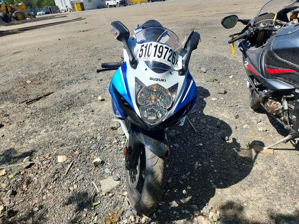 2025 Suzuki Gsx-r VIN JS1GN7FA4S7100809 COPART salvage auction — FRONT END, Md - Cert Of Salvage > 75% Damage, sold $1,200 on 2026-07-02 (photo 2)