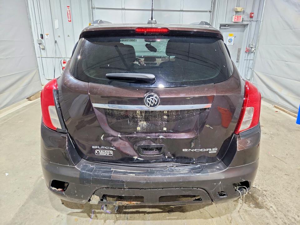 2016 Buick Encore VIN KL4CJGSB0GB657231 COPART salvage auction — FRONT END, NH - CERT OF TITLE-SALVAGE, sold $325 on 2026-07-02 (photo 6)