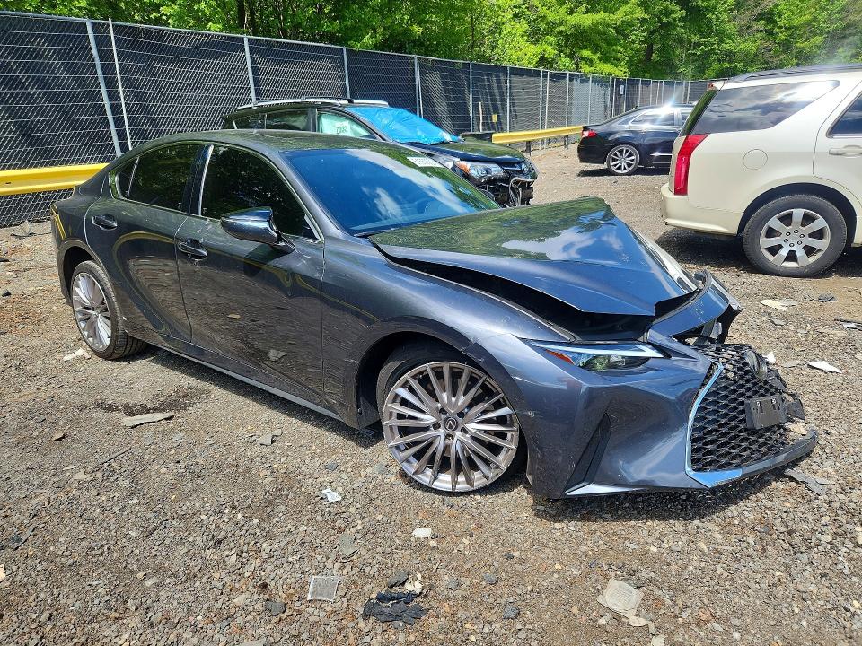 2023 Lexus Is VIN JTHD81F2XP5050764 COPART salvage auction — FRONT END, Md - Cert Of Salvage < 75% Damage, sold $3,150 on 2026-07-28 (photo 4)