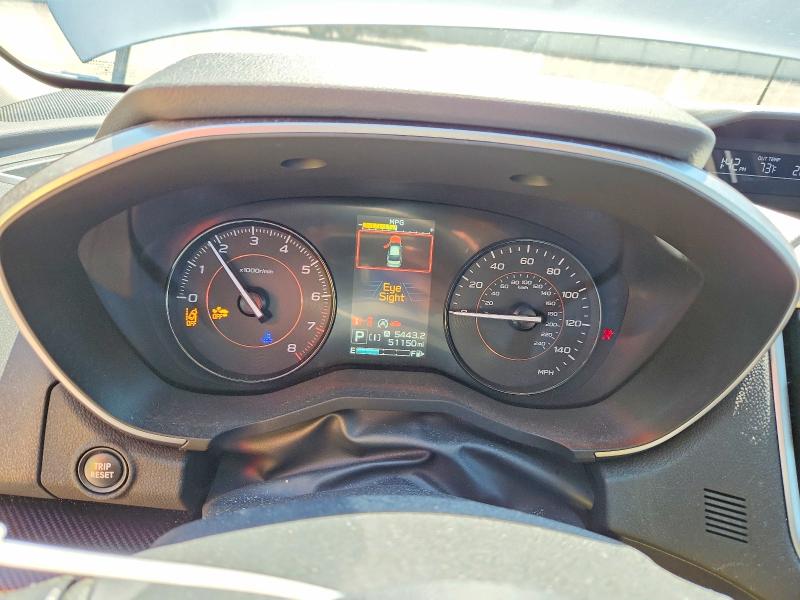 2023 Subaru VIN JF2GTAPCXP8262195 COPART salvage auction — WATER/FLOOD, Salvage Title, sold $6,800 on 2026-07-13 (photo 9)