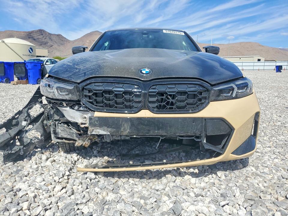 2025 BMW M340i VIN 3MW69FT00S8F43630 COPART salvage auction — FRONT END, Nv - Salvage Title, sold $28,250 on 2026-07-08 (photo 5)
