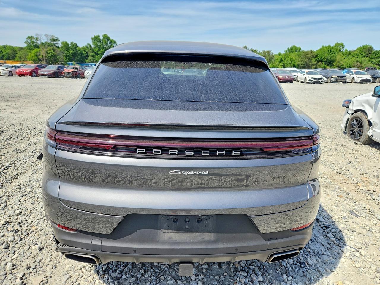 2024 Porsche Cayenne VIN WP1BA2AYXRDA49300 COPART salvage auction — Front End, GA - CERT OF TITLE-SALVAGE, sold $42,750 on 2026-07-02 (photo 6)