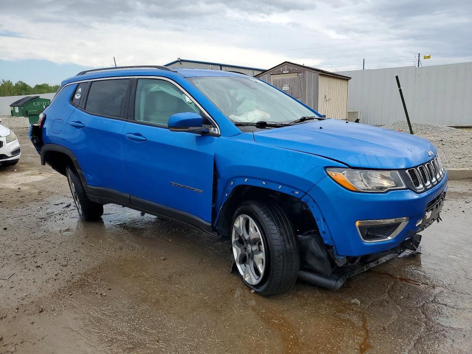 2021 Jeep Compass VIN 3C4NJCCB7MT526457 COPART salvage auction — REAR END, Ky - Bill Of Sale/Part Only/No Titl, sold $2,450 on 2026-07-02 (photo 4)