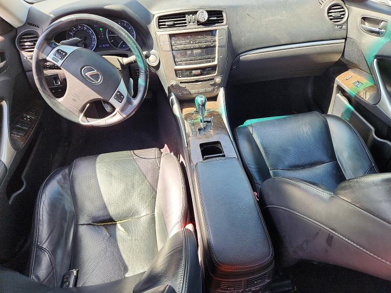 2011 Lexus Is VIN JTHBF5C29B5132518 COPART salvage auction — FRONT END, Or - Salvage Title Certificate, sold $775 on 2026-07-06 (photo 8)