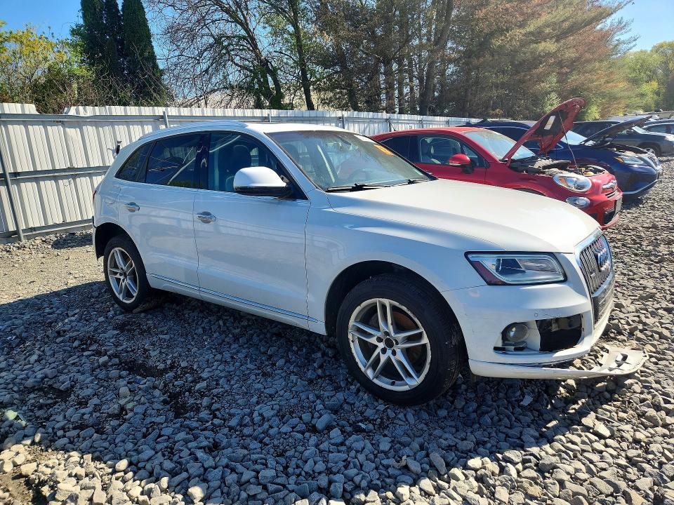 2015 Audi Q5 VIN WA1LFAFPXFA109200 COPART salvage auction — FRONT END, Salvage Title, sold $1,225 on 2026-07-25 (photo 4)