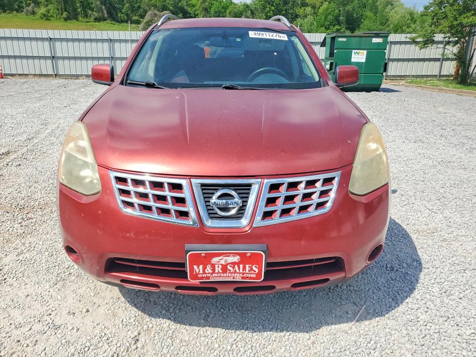 2009 Nissan Rogue sport VIN JN8AS58T49W040199 COPART salvage auction — NORMAL WEAR, Tx - Salvage Vehicle Title, sold $475 on 2026-07-08 (photo 5)