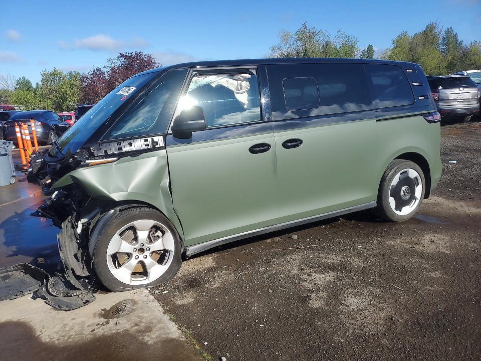 2025 Volkswagen Id.buzz VIN WVGAWVEB5SH017242 COPART salvage auction — FRONT END, Or - Salvage Title Certificate, sold $9,000 on 2026-08-17 (photo 1)