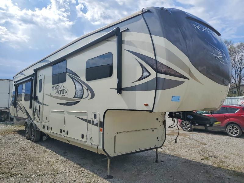 2019 Jayco North point VIN 1UJCJ0BV9K1LL0350 COPART salvage auction — ALL OVER, IN - CERT OF TITLE-SALVAGE TITLE, sold $10 on 2026-07-09 (photo 1)
