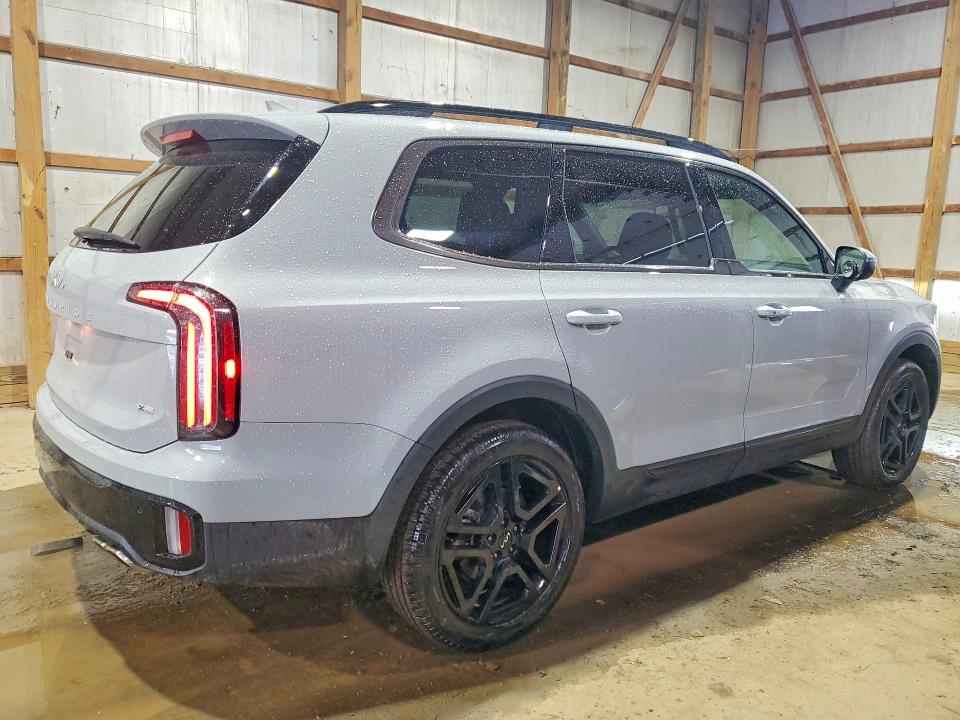 2024 Kia Telluride VIN 5XYP3DGC7RG550204 COPART salvage auction — HAIL, OH - CERT OF TITLE-SALVAGE, sold $22,400 on 2026-07-02 (photo 3)