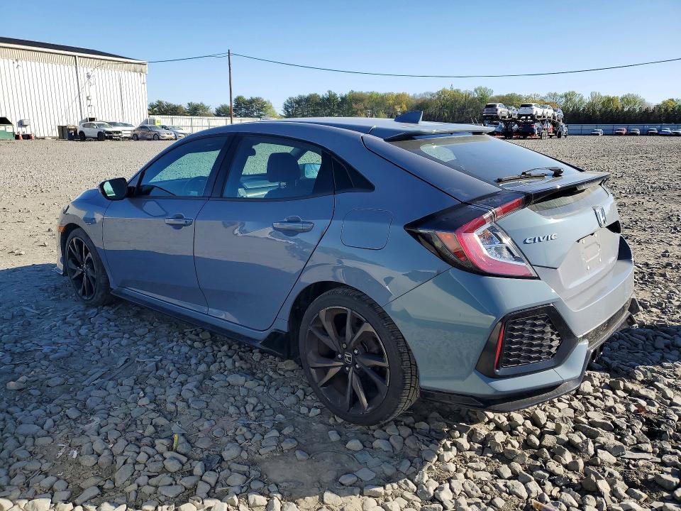 2019 Honda Civic VIN SHHFK7G45KU225166 COPART salvage auction — SIDE, Nj - Cert Of Title-Salvage, sold $5,600 on 2026-07-27 (photo 2)
