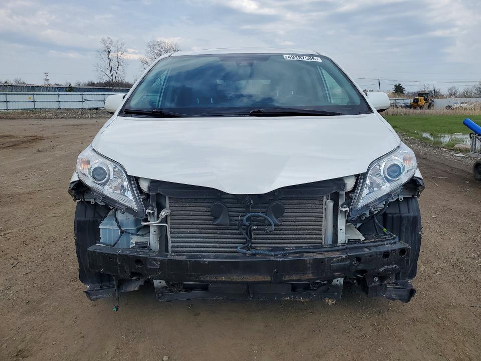 2019 Toyota Sienna VIN 5TDYZ3DC5KS010697 COPART salvage auction — FRONT END, Oh - Cert Of Title-Salvage, sold $13,000 on 2026-07-09 (photo 5)