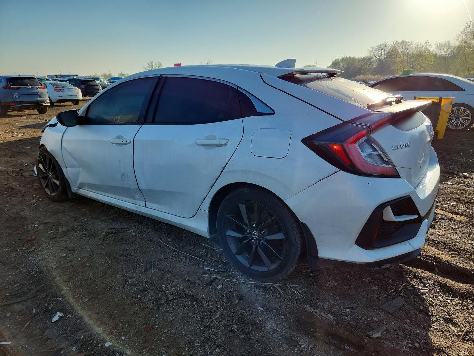 2020 Honda Civic VIN SHHFK7H62LU204437 COPART salvage auction — FRONT END, ID - SALVAGE CERTIFICATE OF TITLE, sold $2,450 on 2026-07-31 (photo 2)