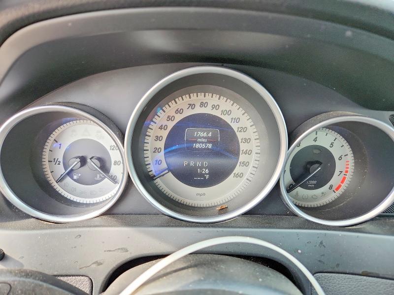 2014 Mercedes-benz C-klasse VIN WDDGF8ABXER313626 COPART salvage auction — FRONT END, Il - Salvage Certificate, sold $1,150 on 2026-07-17 (photo 9)