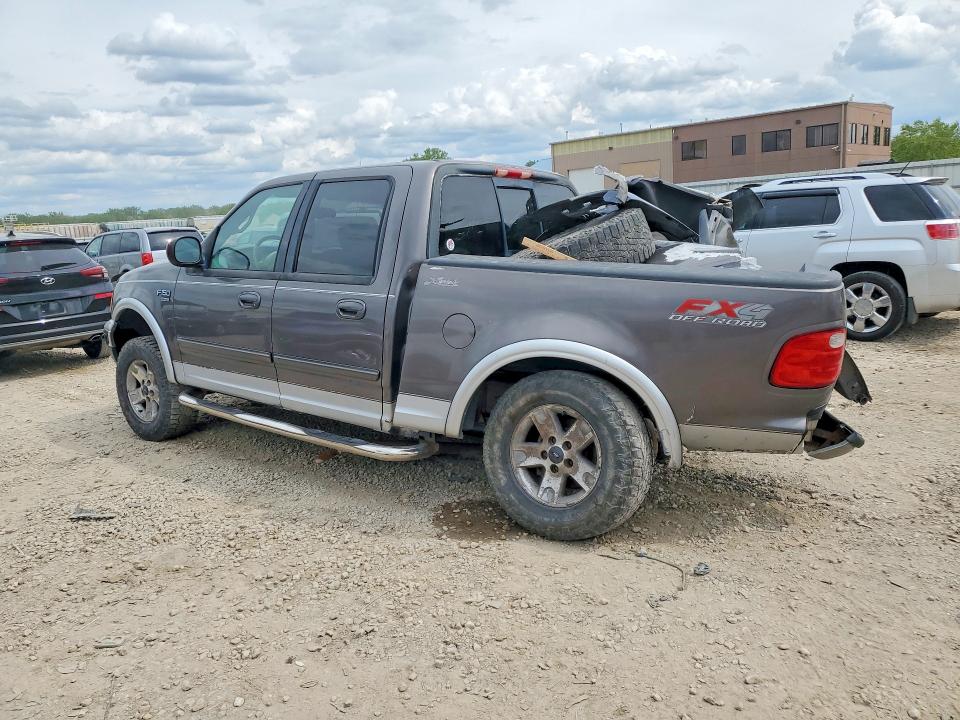 2002 Ford F-150 lightning VIN 1FTRW08L62KB57110 COPART salvage auction — REAR END, Ks - Cert Of Title-Salvage, sold $600 on 2026-07-02 (photo 2)