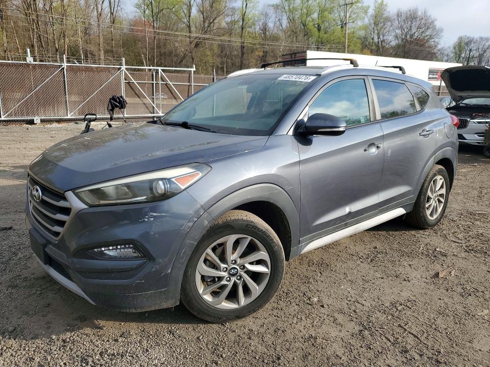 2017 Hyundai Tucson VIN KM8J3CA25HU433312 COPART salvage auction — FRONT END, Md - Cert Of Salvage > 75% Damage, sold $4,450 on 2026-07-02 (photo 1)