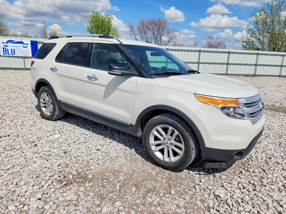 2012 Ford Explorer VIN 1FMHK8D81CGA75695 COPART salvage auction — FRONT END, WV - CERTIFICATE OF TITLE, sold $325 on 2026-07-09 (photo 4)