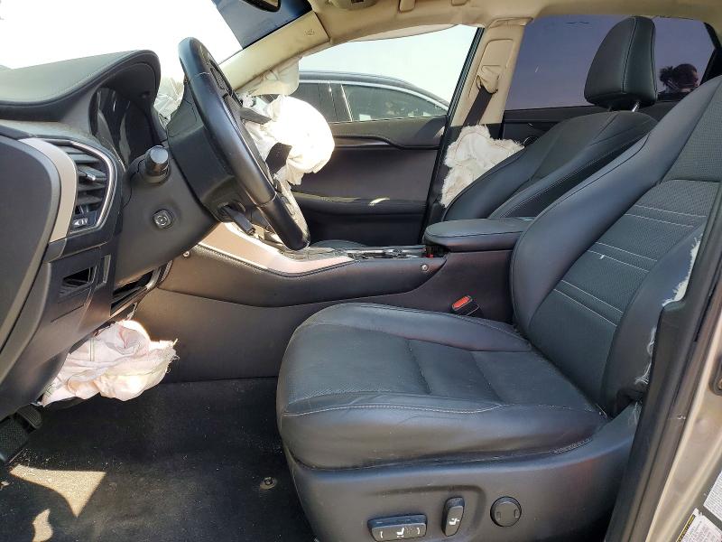 2016 Lexus Nx 200t VIN JTJYARBZXG2047726 COPART salvage auction — FRONT END, Ca - Dis/Dlr/Exp Only Clean Title, sold $3,750 on 2026-07-29 (photo 7)