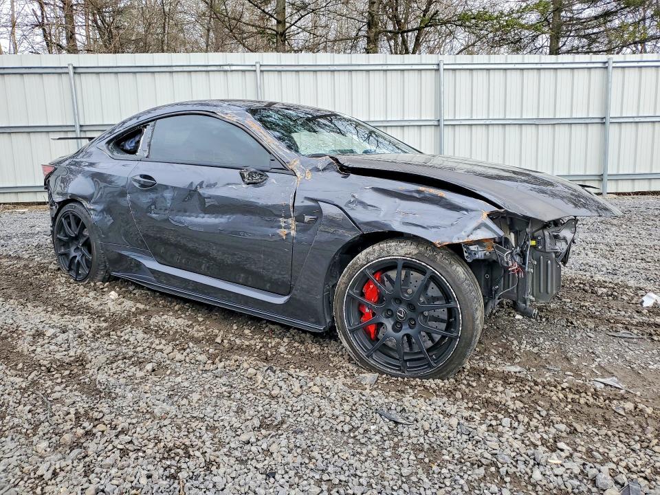 2024 Lexus Rc VIN JTHYP5BC8R5008929 COPART salvage auction — ROLLOVER, Mn - Cert Of Title-Salvage, sold $11,300 on 2026-07-06 (photo 4)