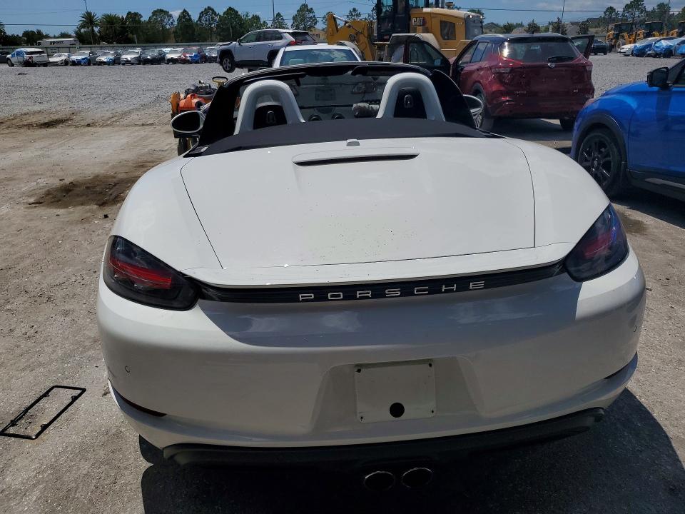2017 Porsche Boxster VIN WP0CA2A88HS220979 COPART salvage auction — FRONT END, Fl - Cert Of Title Slvg Rebuildable, sold $15,900 on 2026-07-24 (photo 6)