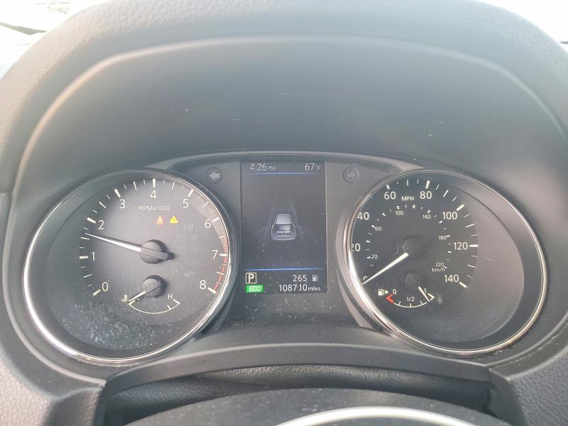 2018 Nissan Rogue VIN JN8AT2MT5JW486657 COPART salvage auction — HAIL, Mo - Salvage Certificate Of Title, sold $4,350 on 2026-07-07 (photo 9)