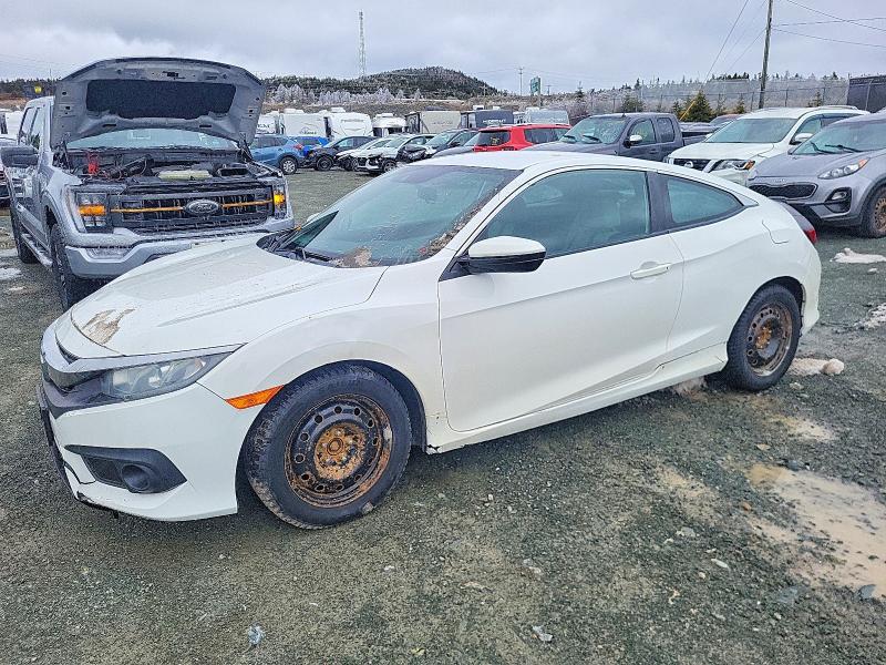 2018 Honda Civic VIN 2HGFC4B60JH400293 COPART salvage auction — FRONT END, Nl - Salvage Brand, sold $2,250 on 2026-07-09 (photo 1)