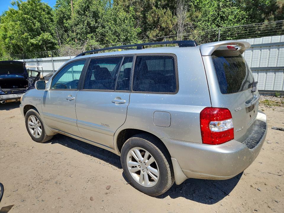 2006 Toyota Highlander hybrid VIN JTEEW21A760026882 COPART salvage auction — SIDE, VA - CERTIFICATE OF TITLE, sold $125 on 2026-07-21 (photo 2)