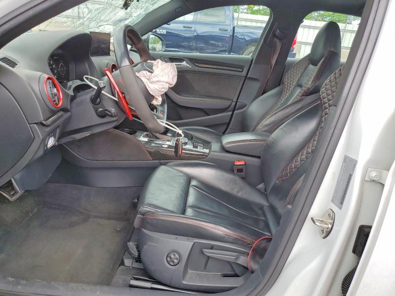 2018 Audi Rs3 VIN WUABWGFF9J1905864 COPART salvage auction — FRONT END, SC - CERT OF TITLE-SALVAGE, sold $12,300 on 2026-07-08 (photo 7)