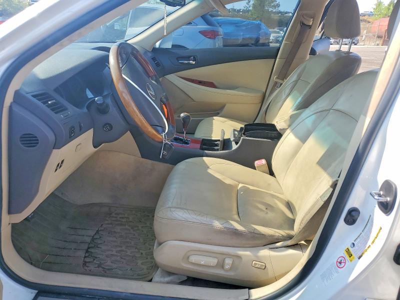 2008 Lexus ES VIN JTHBJ46G682227113 COPART salvage auction — REAR END, Sc - Cert Of Title-Salvage, sold $175 on 2026-07-24 (photo 7)