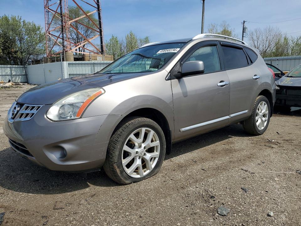 2011 Nissan Rogue VIN JN8AS5MVXBW660455 COPART salvage auction — UNDERCARRIAGE, In - Cert Of Title-Salvage Title, sold $425 on 2026-07-20 (photo 1)