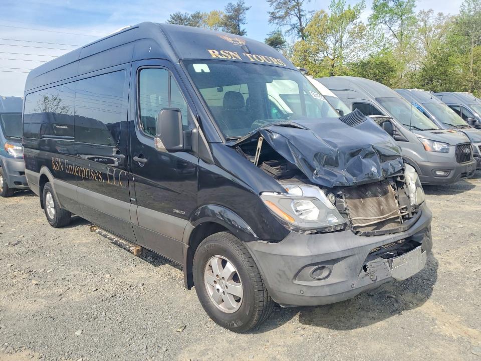2015 Mercedes-benz Sprinter VIN WDZPE8CC5F5951553 COPART salvage auction — FRONT END, Md - Cert Of Salvage > 75% Damage, sold $3,150 on 2026-07-15 (photo 4)