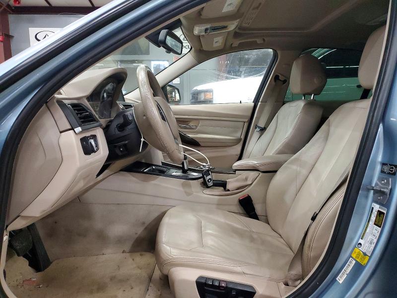 2013 BMW 3 series VIN WBA3A5C58DJ461829 COPART salvage auction — FRONT END, Ma - Certificate Of Title, sold $2,100 on 2026-07-16 (photo 7)