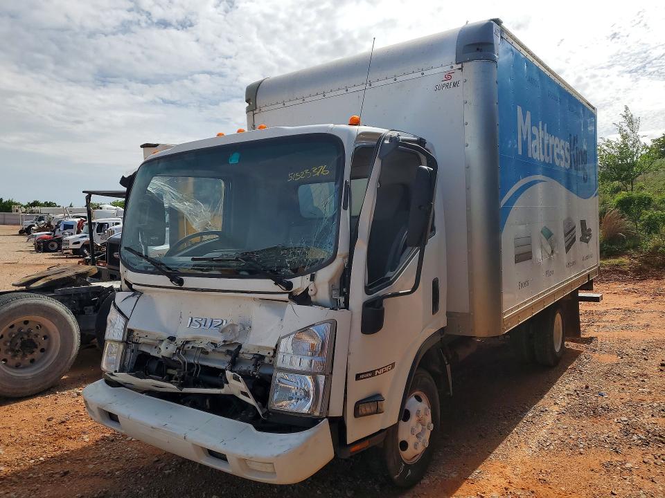 2017 Isuzu Npr VIN 54DB4W1B1HS800446 COPART salvage auction — FRONT END, Ok - Cert Of Title-Salvage, sold $2,850 on 2026-07-09 (photo 1)