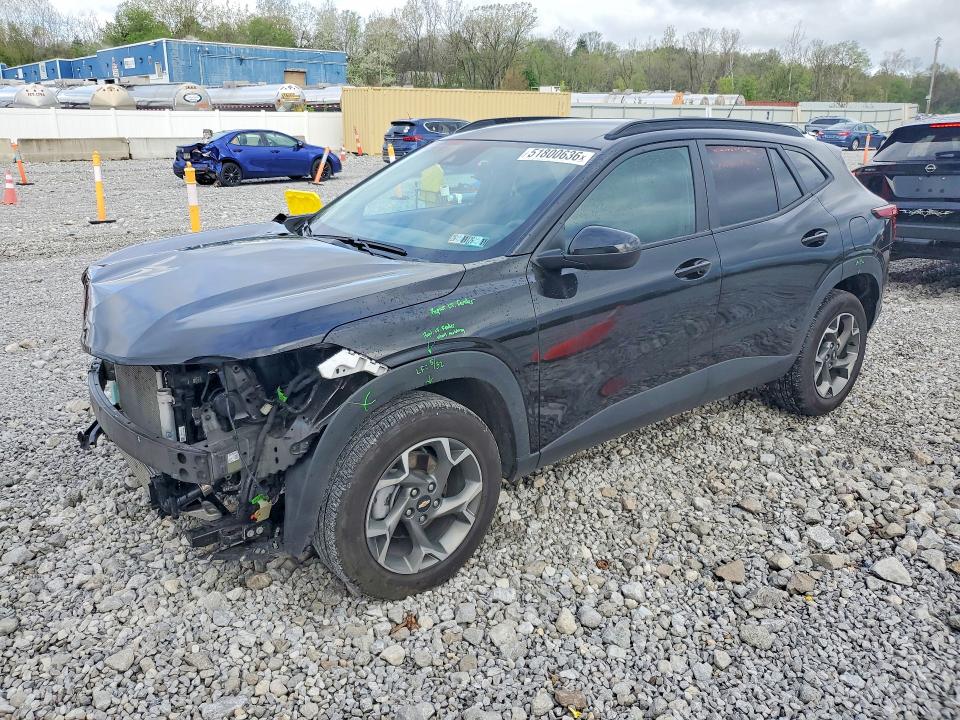 2025 Chevrolet Trax VIN KL77LHEP0SC191895 COPART salvage auction — FRONT END, OH, sold $4,850 on 2026-07-10 (photo 1)