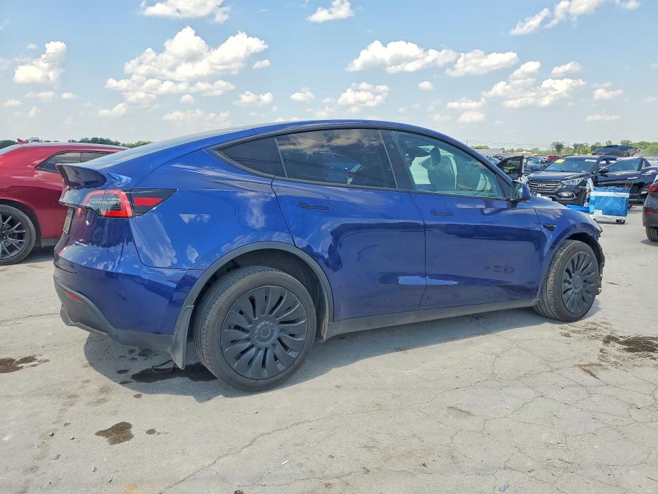 2023 Tesla Model y VIN 7SAYGDEE8PA207421 COPART salvage auction — FRONT END, Tn - Salvage Certificate, sold $12,700 on 2026-07-27 (photo 3)