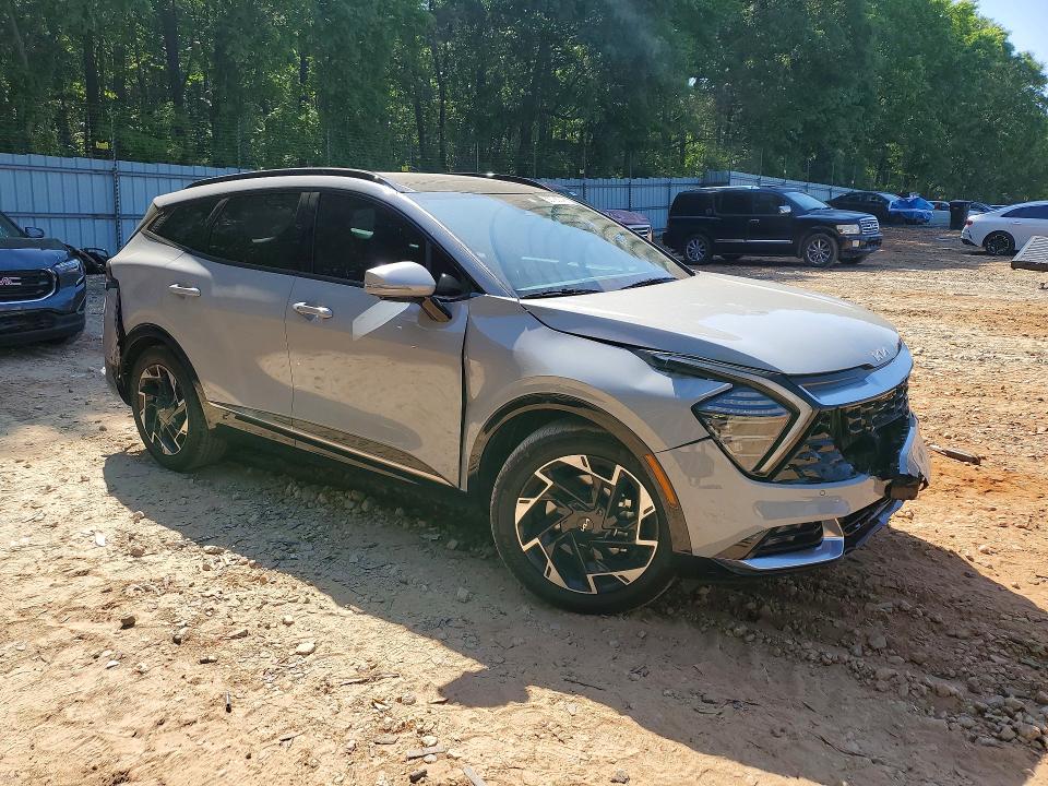2024 Kia Sportage VIN 5XYK53DF6RG205436 COPART salvage auction — REAR END, Ga - Cert Of Title-Salvage, sold $9,300 on 2026-07-02 (photo 4)